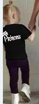 С О-образным вырезом Изделие из хлопка с короткими рукавами футболки для супружеской пары Топ Семья подходящая друг к другу одежда Король Королева принц принтом «PRINCESS», Семья забавный вид футболка - Цвет: GIRL black