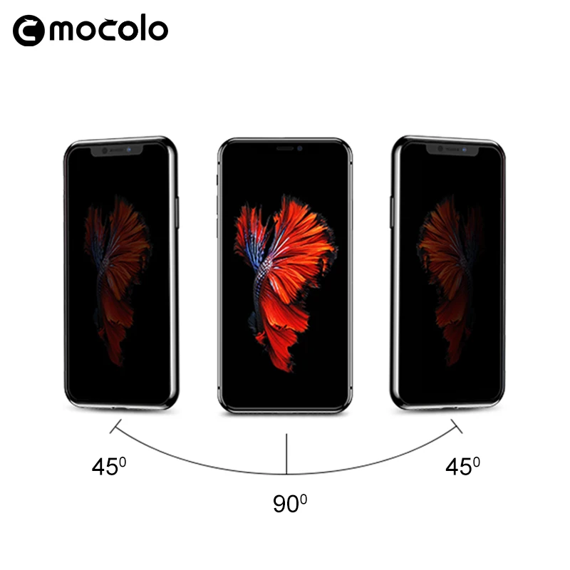 Защитная пленка для экрана Mocolo 3D с закругленными краями для iPhone 11, антибликовое покрытие XR для iPhone 11 Pro MAX, защита для экрана из закаленного стекла