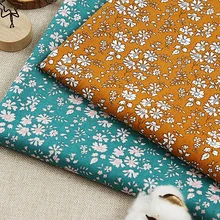 Lychee Life 50x140 см Ткань с цветочным принтом модные красочные ткани Ручное шитье для поделок одежда поставки украшения