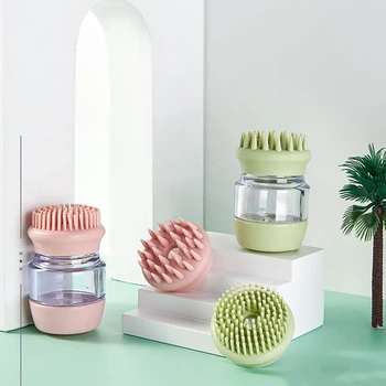 

Pet Bath Brush Massage Brush Multifunctional Storage Shampoo Liquid