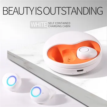 

Tws Bluetooth Earphones Mini Wireless Earbuds Sport Handsfree Earphone Cordless Headset with Charging Box