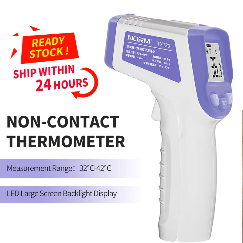 

Fast delivery from stock Speed Express baby Forehead Infrared Thermometer FDA CE Fast Accurate Measurement Digital Non-contact