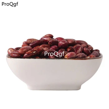 

Prodgf 500Pcs A Set dark red colorful bean