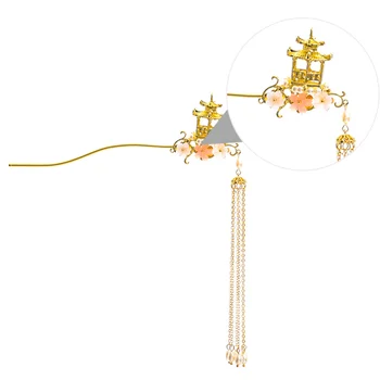 

1PC Ancient Style Headdress Tassel Step Shake for Women (Assorted Color)