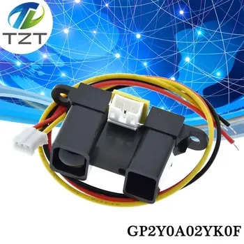 

GP2Y0A02YK0F Infrared IR Sensor Infrared Proximity Sensor Obstacle Avoidance Detect 20-150cm Distance Measuring With Cable