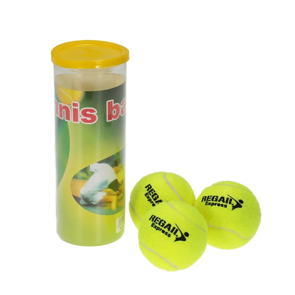 

3PCS High Resilience Tennis Training Ball Practice Durable Tennis Ball Training Balls for Beginners Competition