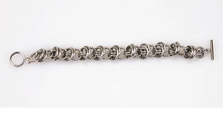 

Bracelets Customizable Western Style Stainless Steel Bracelet for Both Men And Women Geometric Bracelet Ornament Hand Jewelry