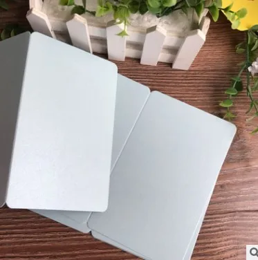 Pearl White Поздравительные открытки с днем рождения, бумажные открытки для рисования вручную - Цвет: Pearl White