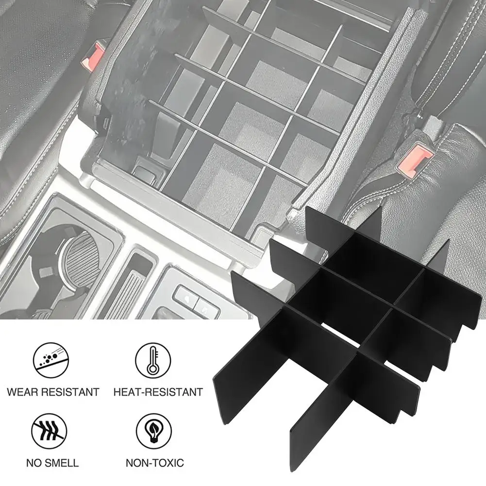 Center Console Organizer Armrest Box Durable Storage Box Easy To Organize