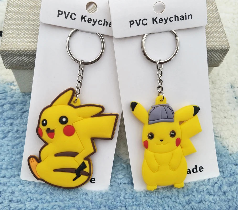 

IVYYE 1PCS Yellow Monster Hot Anime Key Chain PVC Figure Keyring cute Toys Keychain Keyholder Birthday Gift Unisex NEW