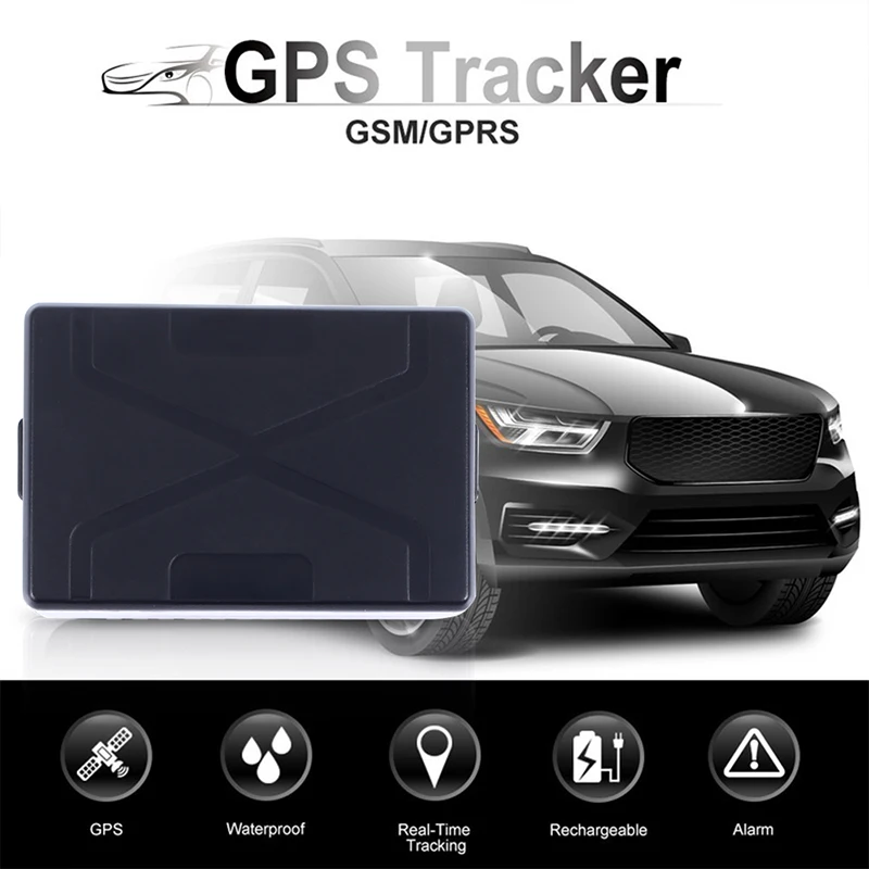 Vehemo GT30 Universal Vehicle GPS Tracker Auto Waterproof Real-Time Tracking 5400mA Powerful Magnet GPS Tracking Device
