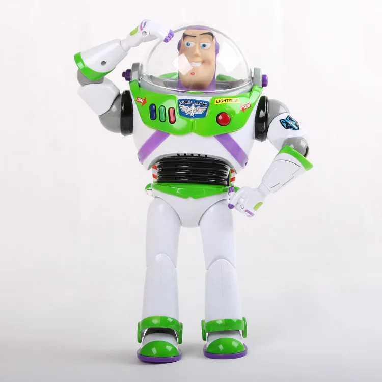 

Toy Story Buzz Lightyear Garage Kit Figurine CHILDREN'S Toy Model Pronunciation Shining Gift