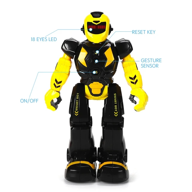 Remote Control Electric Intelligent Robocop Gesture Infrared Sensor Robot 2
