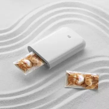 xiaomi Mijia принтер 300 точек/дюйм портативный фото мини карманный DIY обмен 500 мАч фотопринтер сотрудничество с Mijia smart