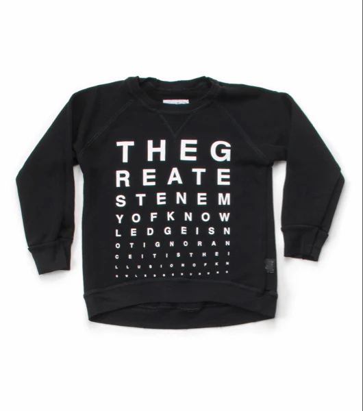 Black Sweatshirt Комплект одежды для детей; коллекция года; сезон осень-зима; StRafina; куртка для мальчиков и девочек; толстовка; брюки; детский топ; футболка; платье; детская одежда - Цвет: Black Sweatshirt