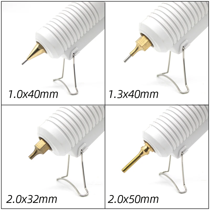 150W Hot Melt Glue Gun Long Nozzle Diameter 1mm 1.3mm Small Aperture Industrial Glue Gun DIY Craft Repair Tools Glue Gun 3