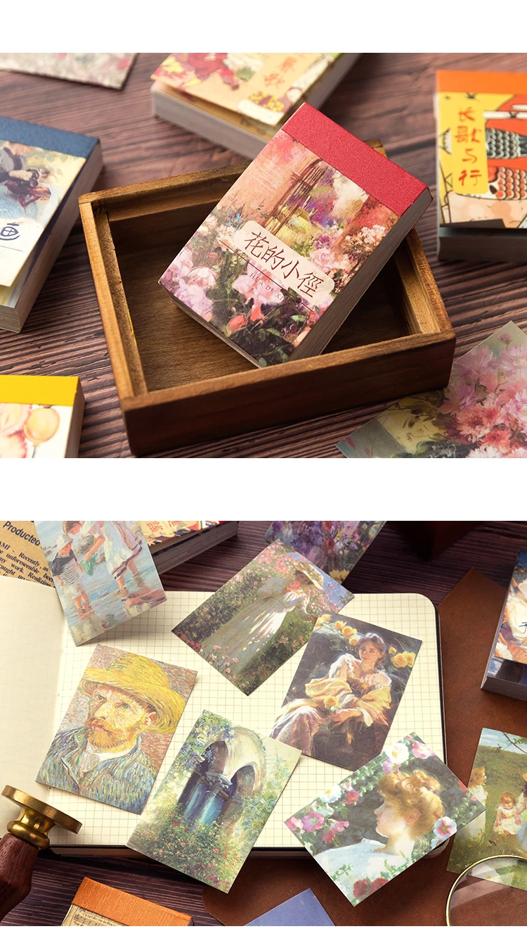 50pcs Kawaii Stationery Stickers Time Chapter Series DIY Craft Scrapbooking Album Junk Journal Happy Planner Diary Stickers