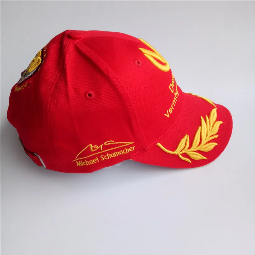 Уличная Мужская гоночная Кепка F1, хлопковая Мужская спортивная бейсбольная кепка для гонок на мотоциклах, s Автомобильная солнцезащитная Кепка, красная Черная кепка для мужчин и женщин
