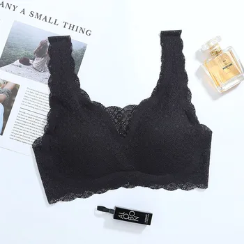 

Sexy Lace Bras For Women Seamless Bra Push Up Bralette Brassiere Breathable Bra Comfortable Sleep Soutien Gorge Femme