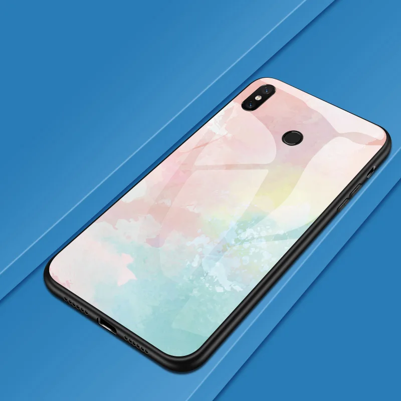 05 Для Xiao mi Red mi 7 5 Plus K20 S2 Note 4 4X5 6 7 Pro цветной стеклянный чехол для телефона для Xiaomi mi 8 Lite 9 SE A1 A2 Lite Coque - Цвет: 05