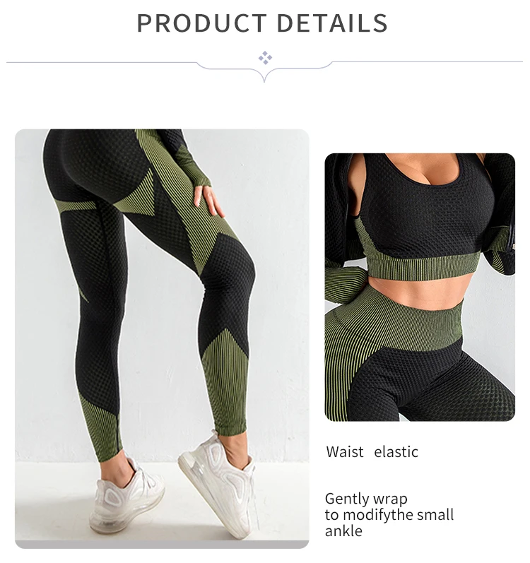 Women yoga set gym clothing Female Sport fitness suit Running Clothes yoga top+Leggings women Seamless gym yoga bra suits S-XL