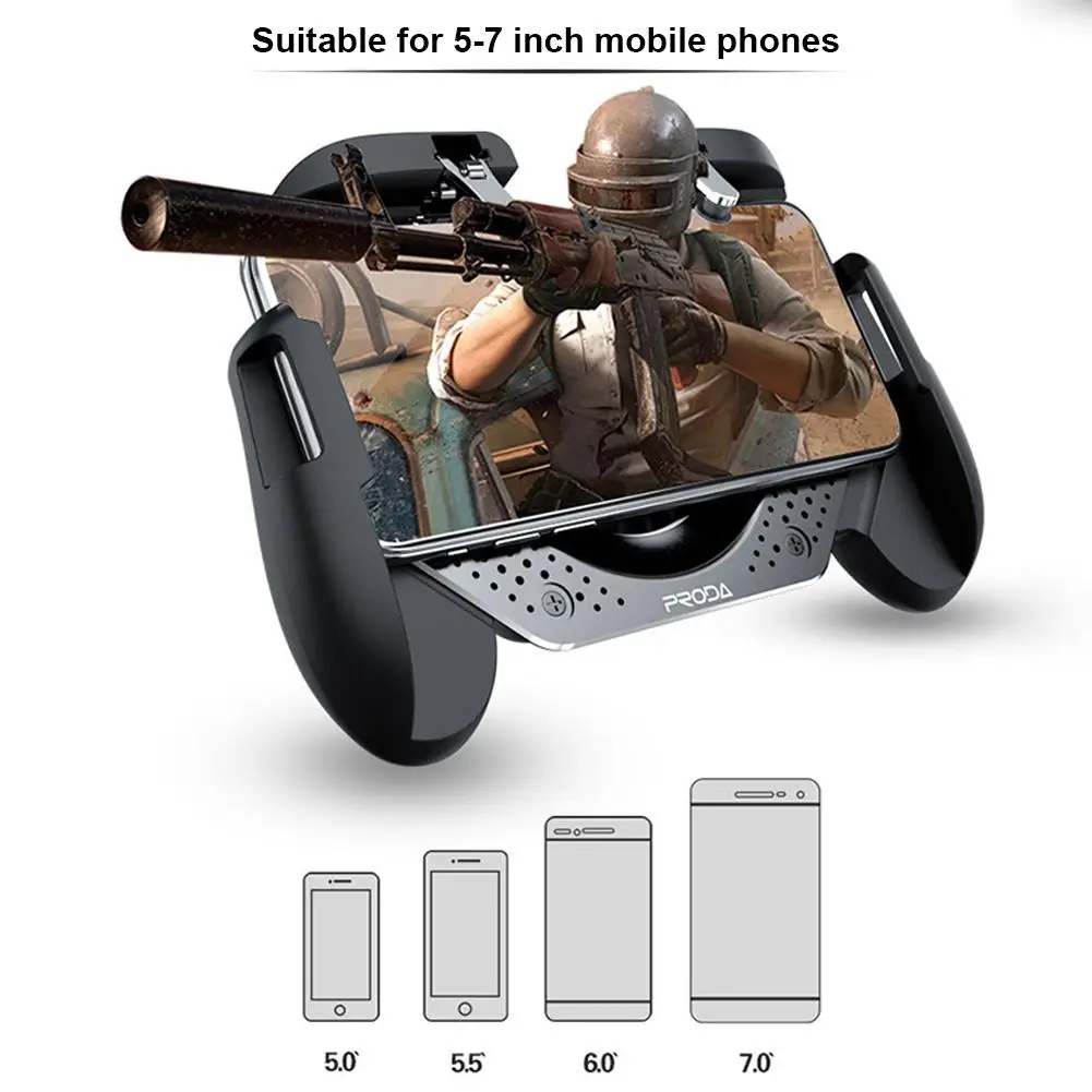  New PUBG Helper Game Handle Mobile Phone Radiator Handle Peace Elite PUGB Helper Multi-function Gam