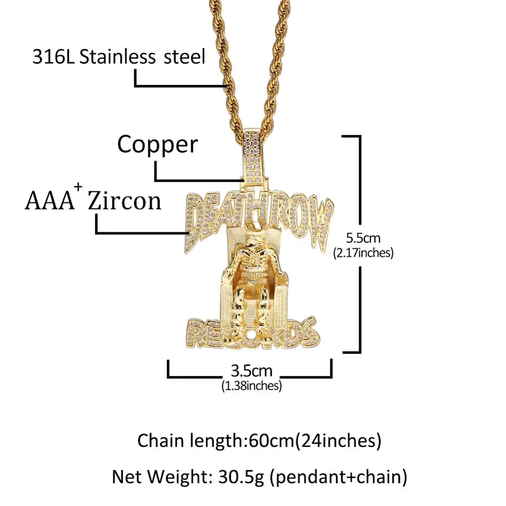 1 Hiphop Jewelry Deathrow Records 