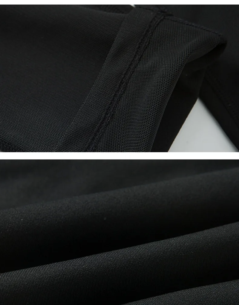 COLORVALUE Sexy PU Leather Yoga Pants Mesh Patchwork Gym Leggings High Waist Compression Pants Women Workout Leggins Sports Wear