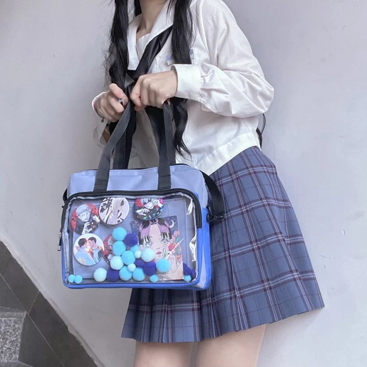 JK uniform shoulder bag Sexy Shoulder bag Cute handbags for women Teen Girls Shopper bag Handbag Japanese Ita Bag Women's bag