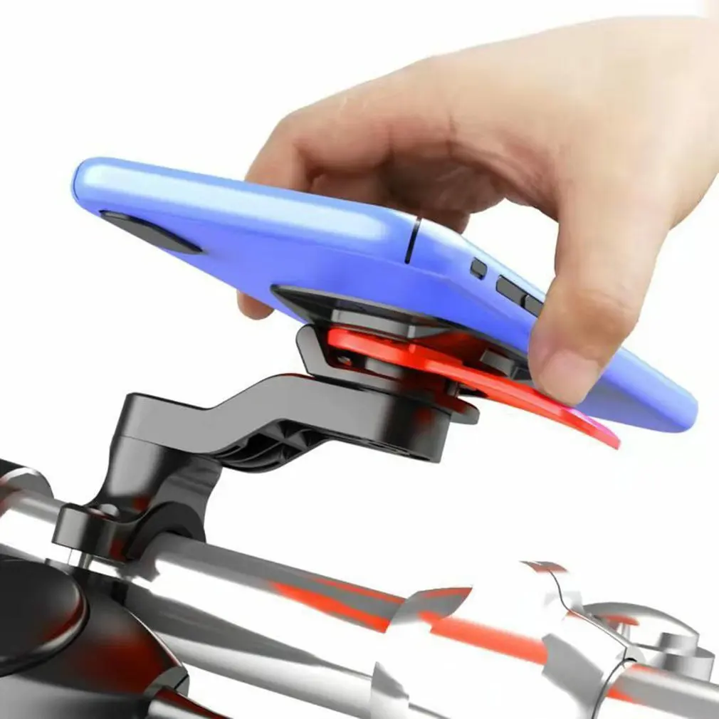 Núi Giá Đỡ Điện Thoại Trên Xe Đạp Xe Máy ĐTDĐ Tay Cầm Gắn Đế Có Thể Điều Chỉnh 360 ° Xoay Được Xe Đạp Điện Thoại Thông Minh Chân Đế phone stand for bike