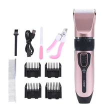 Перезаряжаемый набор для ухода за животными, бритва для животных, кошек, собак, триммер для стрижки волос, бритва, USB, Парикмахерская Машинка для стрижки, набор для стрижки F30