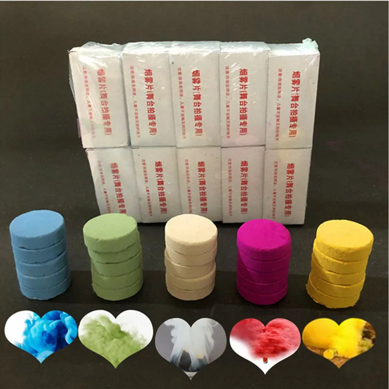 Бомбочки красочный дым торты дымовой эффект для вечеринок туман с дымом Хэллоуин