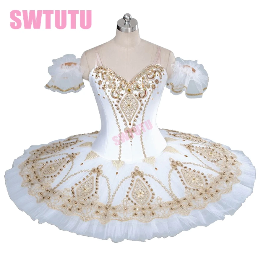 Балетные костюмы white swan lake профессиональная белая балетная пачка для девочек