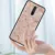 Pink Rose Gold Marble Case For Xiaomi Redmi Note 8T 8 7 K20 K30 5G 9 7S 9S Pro Black Silicone Protective Phone Cover