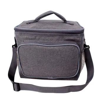 

Soft Cooler Bag Leak-proof Insulated Lunch Bags With Shoulder Strap Side Pocket For Outdoor Beach Party Picnic Hiking
