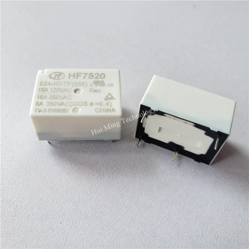 pinos do rele hf7520 005 hstp hf7520 012 hstp hf7520 024 hstp v 16a de 8 pces rele 250 02