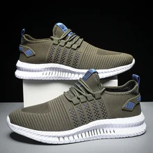 Hot Sale Casual Mens Running Shoes 48 High Quality Breathable Air Mesh Mens Sneaker 47 Big Size Walking Lace Up Mens Shoes 46