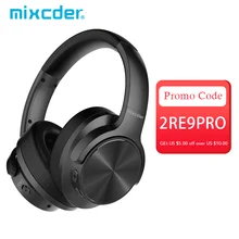 Mixcder E9 Active Noise Cancelling Wireless Bluetooth Headphones 30 hours Playtime Bluetooth Headset with Super HiFi Deep Bass