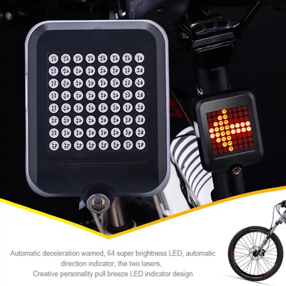 automatic rear bike light