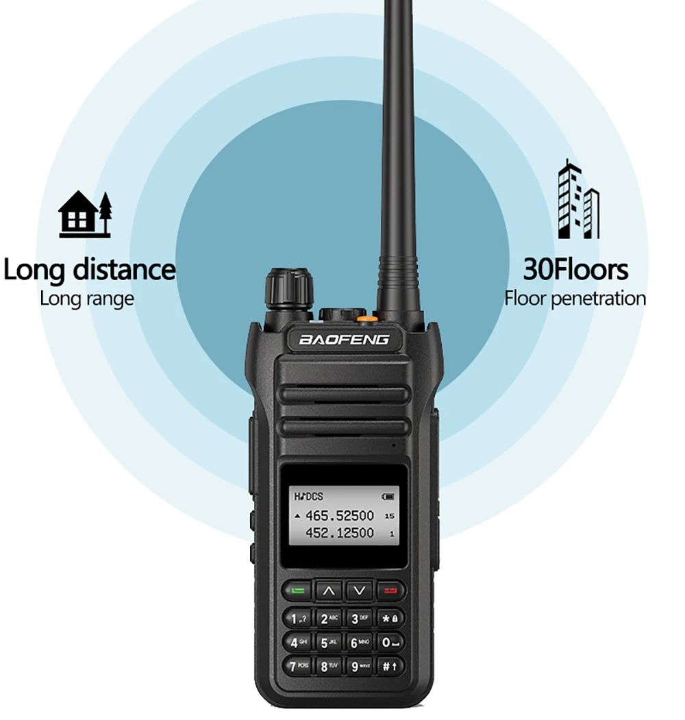 BaoFeng UV-88 10W/5W/1W Tri-Power 10W Walkie Talkie Radio Station Comunicador UV88 Transceiver  UV-5R UV-82 Dual-Band radio long range walkie talkies 500 miles