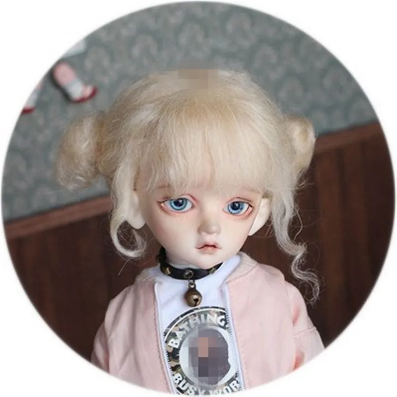 AX874 BJD 1/3 人形 ドール　用ウィッグ カツラ 耐熱 ハンドメイド