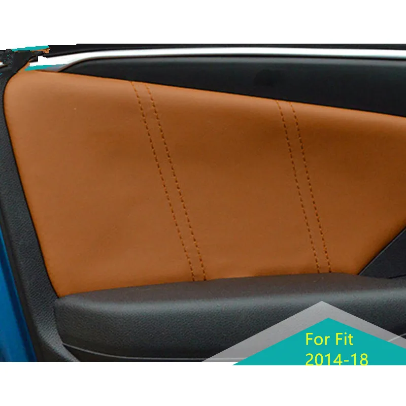 Внутренняя дверная панель из стекловолокна с отделкой для Honda Fit 15 16 17 CAB020