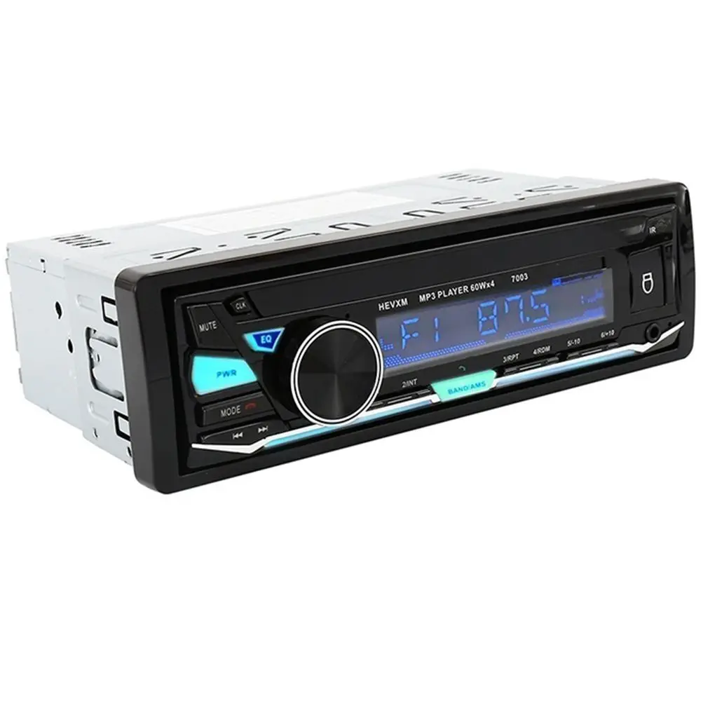 12 В автомобильный аудио MP3 Bluetooth плеер Музыка Воспроизведение хост FM Raido съемная рамка Автомобильные аксессуары