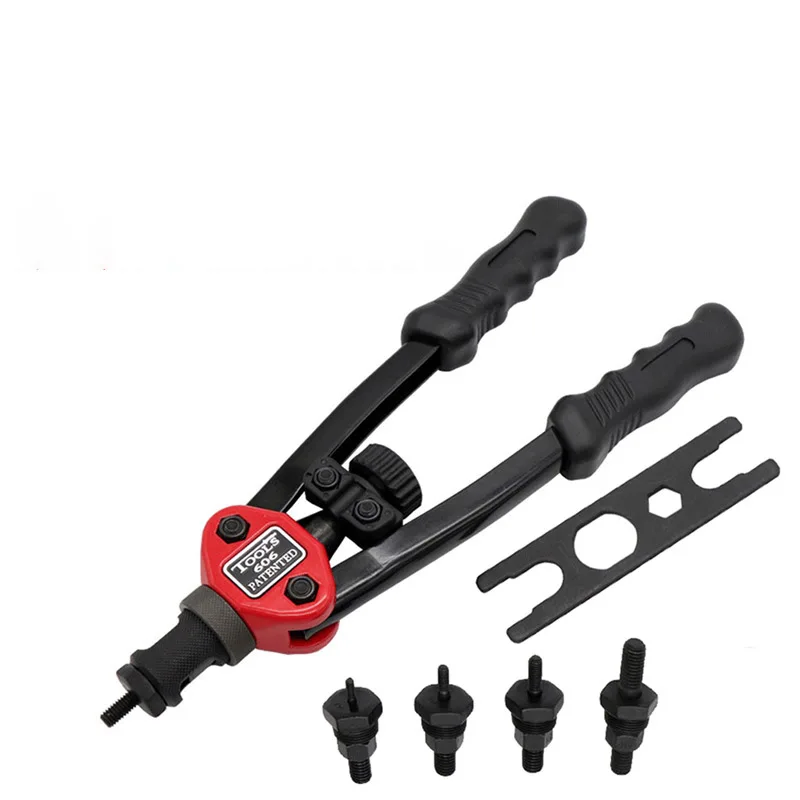 

Double hand female riveting nut gun Manual riveting broach gun