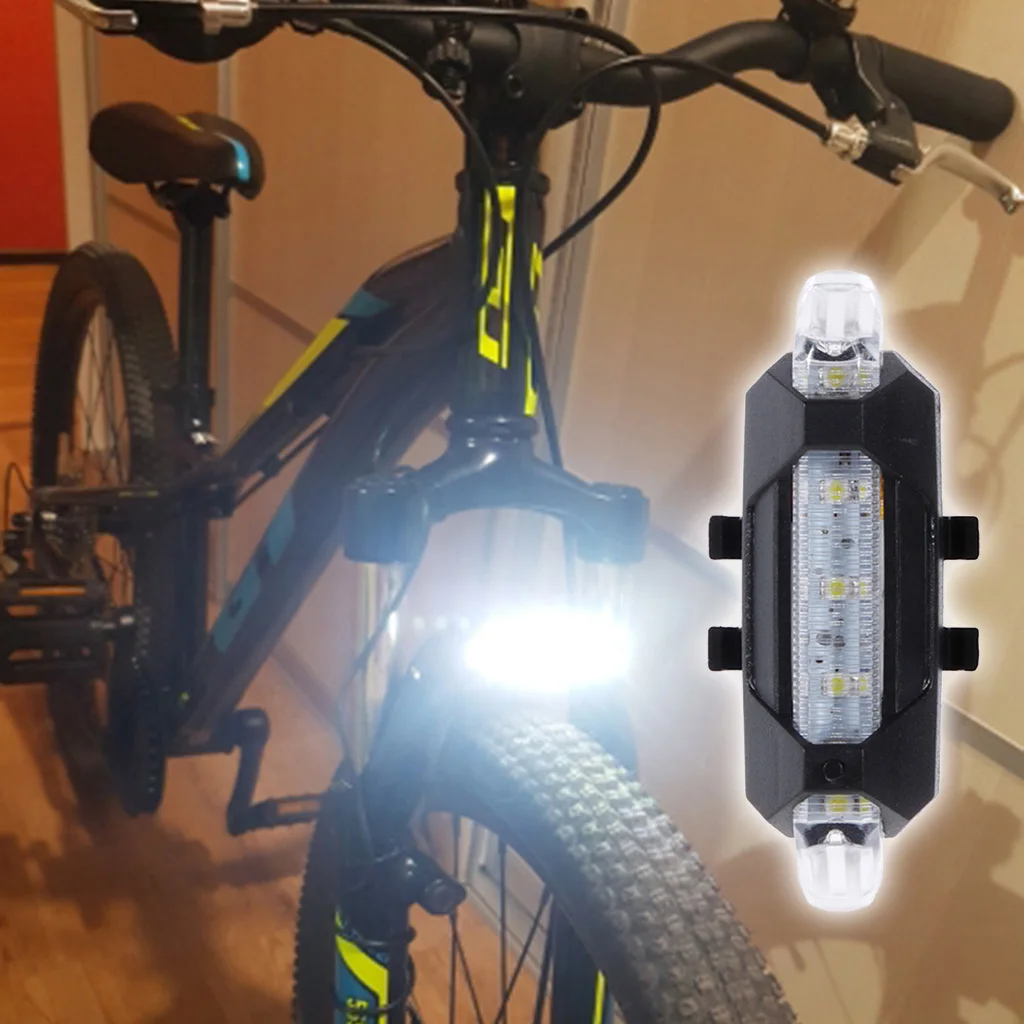 

Bike Bicycle light Rechargeable LED Taillight USB Rear Tail Safety Warning Cycling light Portable Flashlight within 4cm SeatTube