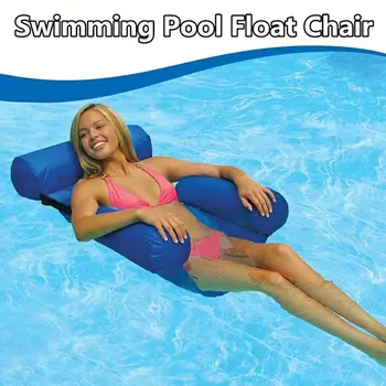 

PVC Summer Inflatable Foldable Floating Row Swimming Pool Water Hammock Air Mattresses Bed Beach Water Sports Lounger Chair