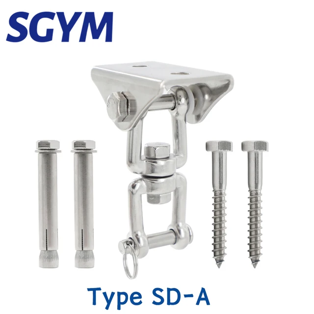 Heavy Bag Hanger Suspension Hooks Concrete Wooden Swing Hangers Sets for Yoga Hammock Chair Sandbag Swing 500kg Capacity SD-A