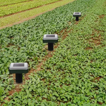 

New 3pcs Solar Ultrasonic Snake Mouse Repellers Pest Rodent Repeller Reject Outdoor Support Dropshipping RC - 516