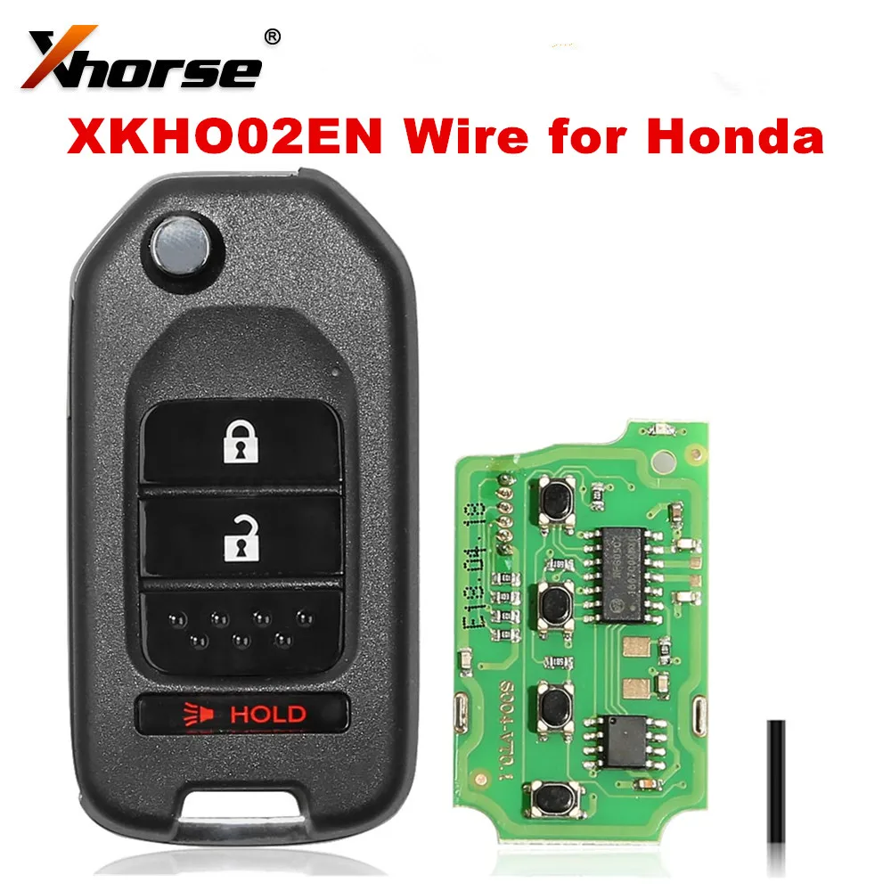 Пульт дистанционного управления Xhorse xjo02en для Honda Flip 2 + 1 английская версия