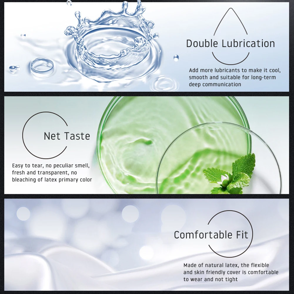 Cock Sleeve rubber dick Penis Condoms For Men G-spot Ultra Thin Condom Contraception Male Sex Products condoms Intimate Goods